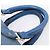LOUIS VUITTON Epi Speedy 25 Hand Bag Toledo Blue M43015 LV Auth 206328 - vista 8