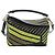 Borsa a mano LOEWE Puzzle Bag Small in pelle Verde Tono Oro Auth 167700SM - vista 13
