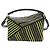 Borsa a mano LOEWE Puzzle Bag Small in pelle Verde Tono Oro Auth 167700SM - vista 2