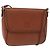 Bolsa de Ombro Burberrys em Couro Marrom Tom Dourado Auth BA16146