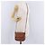 Bolsa de Ombro Burberrys em Couro Marrom Tom Dourado Auth BA16146 - vista 26