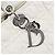 Borsa Christian Dior Lady Dior Canage in pelle d'agnello Bianca Argento Auth gh2352V Bianco - vista 17