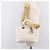 Borsa Christian Dior Lady Dior Canage in pelle d'agnello Bianca Argento Auth gh2352V Bianco - vista 27