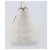 Borsa Christian Dior Lady Dior Canage in pelle d'agnello Bianca Argento Auth gh2352V Bianco - vista 4