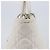 Borsa Christian Dior Lady Dior Canage in pelle d'agnello Bianca Argento Auth gh2352V Bianco - vista 5