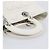 Borsa Christian Dior Lady Dior Canage in pelle d'agnello Bianca Argento Auth gh2352V Bianco - vista 8