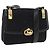 Céline Borsa a tracolla CELINE C Sulky Canvas Black Gold Auth ep16244 Nero D'oro