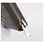 Autre Marque Cartera larga SAINT LAURENT Cassandra de piel gris plata Auth bs37418 Castaño - vista 12