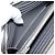 Autre Marque Cartera larga SAINT LAURENT Cassandra de piel gris plata Auth bs37418 Castaño - vista 17