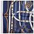 Hermès Pañuelo HERMES Carre 90 Seda Azul Blanco "CAVALCADOUR" Auth ki6864M - vista 5