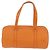 Borsa a mano LOUIS VUITTON Epi Soufflot Orange Mandarin M5222H LV Auth 203201V Arancione Grigio - vista 13