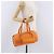 Borsa a mano LOUIS VUITTON Epi Soufflot Orange Mandarin M5222H LV Auth 203201V Arancione Grigio - vista 24