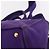 PRADA Canapa MM Handtasche Canvas Lila Goldfarben Auth mr3004A - Ansicht 16