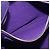 PRADA Canapa MM Handtasche Canvas Lila Goldfarben Auth mr3004A - Ansicht 24