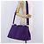 PRADA Canapa MM Handtasche Canvas Lila Goldfarben Auth mr3004A - Ansicht 29