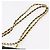 Bolsa de Ombro com Corrente PRADA Nylon Black Gold Auth ar14310A Preto Dourado - vista 8