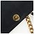 Borsa a tracolla con catena PRADA in pelle nera e oro Auth 202514M Nero D'oro - vista 25