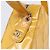 Borsa a tracolla CHANEL Matelasse Pelle verniciata Giallo Argento CC Auth bs37322 - vista 20