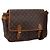 LOUIS VUITTON Monogram Gibeciere GM Shoulder Bag M42246 LV Auth ka6404 Monogramma