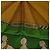 Hermès Foulard HERMES Carre90 "MAN`EGE" Seta Verde Auth bs37309 - vista 14