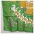 Hermès Foulard HERMES Carre90 "MAN`EGE" Seta Verde Auth bs37309 - vista 8