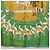 Hermès Foulard HERMES Carre90 "MAN`EGE" Seta Verde Auth bs37309 - vista 9