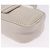 BOTTEGA VENETA Borsa a tracolla Leggero in pelle Bianca Auth ka6402 Bianco - vista 12