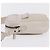 BOTTEGA VENETA Borsa a tracolla Leggero in pelle Bianca Auth ka6402 Bianco - vista 5