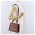 Burberrys Handtasche Leder 2way Braun Silber Auth BA16165 - Ansicht 27