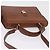 Burberrys Handtasche Leder 2way Braun Silber Auth BA16165 - Ansicht 7