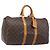 LOUIS VUITTON Monogram Keepall 45 Boston Bag M41428 LV Auth 200672A Monograma