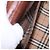 Borsa a mano Burberrys in pelle 2way Marrone Oro Auth ep16217 D'oro - vista 30