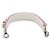 FENDI Strap You Shoulder Strap Leather 15.2"" White Silver Auth bs37389 Silvery - view 2