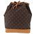 LOUIS VUITTON Borsa a tracolla Monogram Noe M42224 LV Auth 202593V Monogramma - vista 13