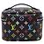 LOUIS VUITTON Monogram Multicolor Nice Mini Pouch Black M13747 LV Auth mr2917SM Schwarz - Ansicht 2
