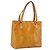 LOUIS VUITTON Monogram Vernis Houston Hand Bag Beige M91004 LV Auth bs37344