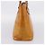 LOUIS VUITTON Monogram Vernis Houston Hand Bag Beige M91004 LV Auth bs37344 - vista 3