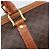 Céline Bolso Boston CELINE Macadam Canvas PVC Leather Brown Gold Auth 204211A Castaño Dorado - vista 15