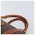Céline Bolso Boston CELINE Macadam Canvas PVC Leather Brown Gold Auth 204211A Castaño Dorado - vista 8