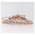 CHANEL Choco Bar Chain Schultertasche Silk Pink Gold CC Auth 206258SAM Golden - Ansicht 10