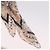 CHANEL Choco Bar Chain Schultertasche Silk Pink Gold CC Auth 206258SAM Golden - Ansicht 15