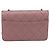 Borsa a tracolla CHANEL Matelasse con catena in pelle d'agnello Purple Gray CC Auth 206386V Marrone Porpora - vista 3