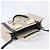 Chloé Borsa Chloe Woody Canvas 2way White Gold Auth ka6339 Bianco D'oro - vista 8
