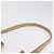 Borsa Miu Miu Vitellolux Matelasse in pelle 2way Beige Gold Auth 206271A D'oro - vista 13