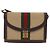 Borsa a tracolla GUCCI Web Sherry Line Canvas Beige Gold Auth ep16256 D'oro - vista 2