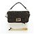 Borsa a tracolla FENDI Zucca Canvas Mamma Baguette 2 vie Marrone Nero Auth 204902SM - vista 29