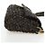 Borsa a tracolla FENDI Zucca Canvas Mamma Baguette 2 vie Marrone Nero Auth 204902SM - vista 5