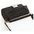 Borsa a tracolla FENDI Zucca Canvas Mamma Baguette 2 vie Marrone Nero Auth 204902SM - vista 6
