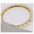 Borsa a mano CHANEL V Stitch in pelle d'agnello Argento Oro CC Auth 206262SAV D'oro - vista 11