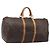 LOUIS VUITTON Monogram Keepall 55 Boston Bag M41424 LV Auth 203123 Monograma